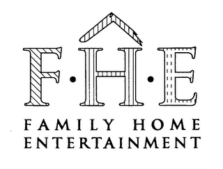 FHE FAMILY HOME ENTERTAINMENT logo