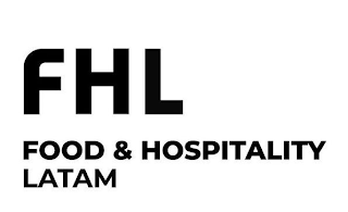 FHL FOOD & HOSPITALITY LATAM logo