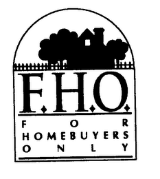 F.H.O. FOR HOMEBUYERS ONLY logo