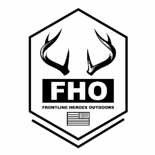 FHO FRONTLINE HEROES OUTDOORS logo