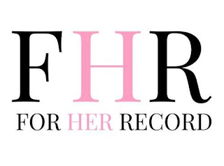 FHR FOR HER RECORD logo