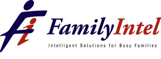 FI FAMILYINTEL INTELLIGENT SOLUTIONS FOR BUSY FAMILIES logo