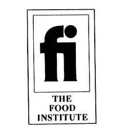 FI THE FOOD INSTITUTE logo
