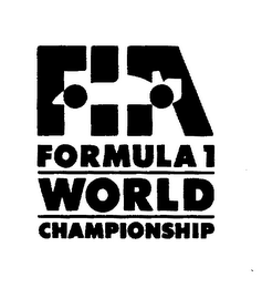FIA FORMULA 1 WORLD CHAMPIONSHIP logo