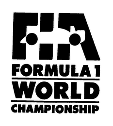 FIA FORMULA 1 WORLD CHAMPIONSHIP logo