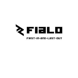 FIALO FIRST-IN-AND-LAST-OUT logo