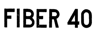 FIBER 40 logo