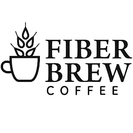 FIBER BREW COFFEE logo