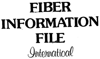 FIBER INFORMATION FILE INTERNATIONAL logo