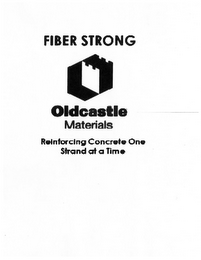 FIBER STRONG OLDCASTLE MATERIALS REINFORCING CONCRETE ONE STRAND AT A TIME logo