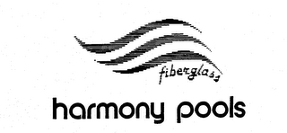 FIBERGLASS HARMONY POOLS logo
