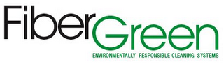 FIBERGREEN ENVIRONMENTALLY RESPONSIBLE CLEANING SYSTEMS logo