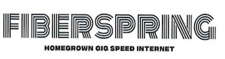 FIBERSPRING HOMEGROWN GIG SPEED INTERNET logo
