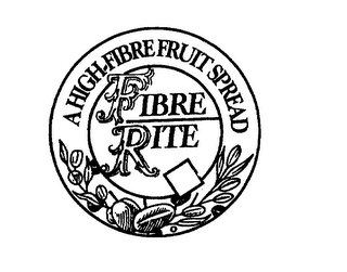 FIBRE-RITE A HIGH-FIBRE FRUIT SPREAD logo