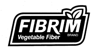 FIBRIM VEGETABLE FIBER BRAND logo