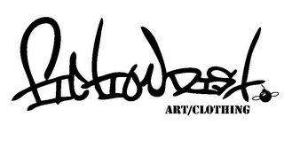 FICTIONDIST. ART/CLOTHING logo