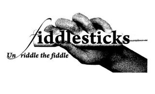 FIDDLESTICKS UN RIDDLE THE FIDDLE logo