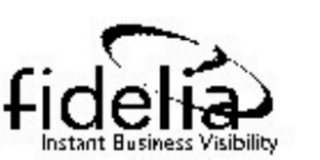 FIDELIA INSTANT BUSINESS VISIBILITY logo