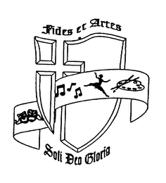 FIDES ET ARTES SOLI DEO GLORIA logo