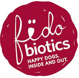 FIDO BIOTICS HAPPY DOGS. INSIDE AND OUT.
