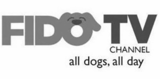 FIDO TV CHANNEL ALL DOGS, ALL DAY logo
