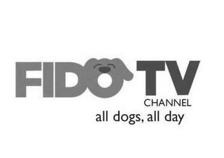 FIDOTV CHANNEL ALL DOGS, ALL DAY logo