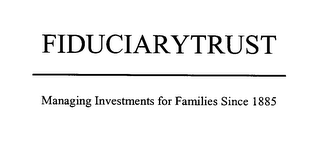 FIDUCIARYTRUST MANAGING INVESTMENTS FOR FAMILIES SINCE 1885 logo