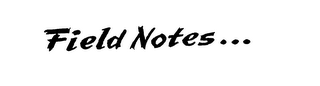 FIELD NOTES... logo