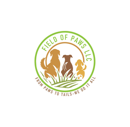 FIELD OF PAWS LLC  FROM PAWS TO TAILS-WE DO IT ALL logo