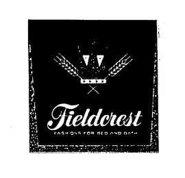 FIELDCREST FASHIONS FOR BED AND BATH logo