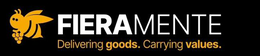 FIERAMENTE DELIVERING GOODS. CARRYING VALUES. logo