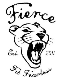 FIERCE FIT FEARLESS EST. 2011 logo