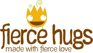 FIERCE HUGS MADE WITH FIERCE LOVE logo