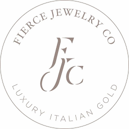 FIERCE JEWELRY CO FJC LUXURY ITALIAN GOLD logo