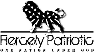 FIERCELY PATRIOTIC ONE NATION UNDER GOD logo
