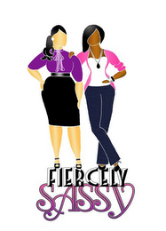 FIERCELY SASSY logo