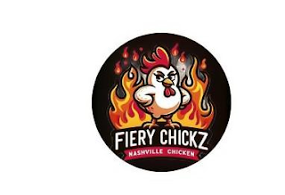 FIERY CHICKZ NASHVILLE CHICKEN logo