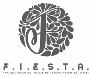 F.I.E.S.T.A. FAMILIES, INCLUSION, EDUCATION, SOCIETY, TRADITION, ACCESS logo