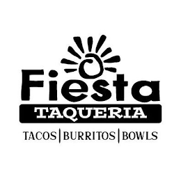 FIESTA TAQUERIA TACOS BURRITOS BOWLS logo