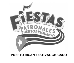 FIESTAS PATRONALES PUERTORRIQUEÑAS PUERTO RICAN FESTIVAL CHICAGO logo