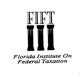 FIFT FLORIDA INSTITUTE ON FEDERAL TAXATION logo