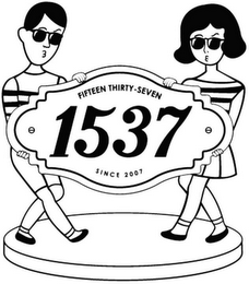 FIFTEEN THIRTY-SEVEN 1537 SINCE 2007 logo