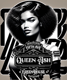 FIFTH AVE QUEEN ASH GREENHOUSE logo