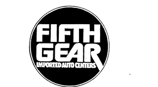 FIFTH GEAR IMPORTED AUTO CENTERS logo