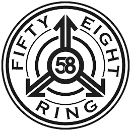 FIFTY EIGHT 58 RING logo
