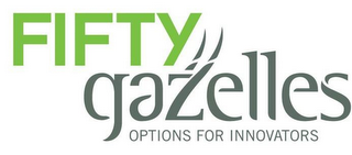 FIFTY GAZELLES OPTIONS FOR INNOVATORS logo
