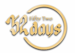 FIFTY TWO 52 DAYS logo