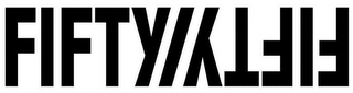 FIFTY/FIFTY logo