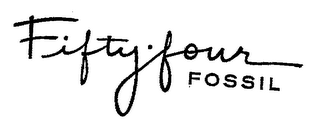 FIFTY·FOUR FOSSIL logo