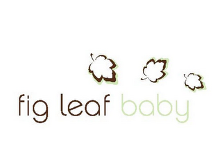 FIG LEAF BABY logo